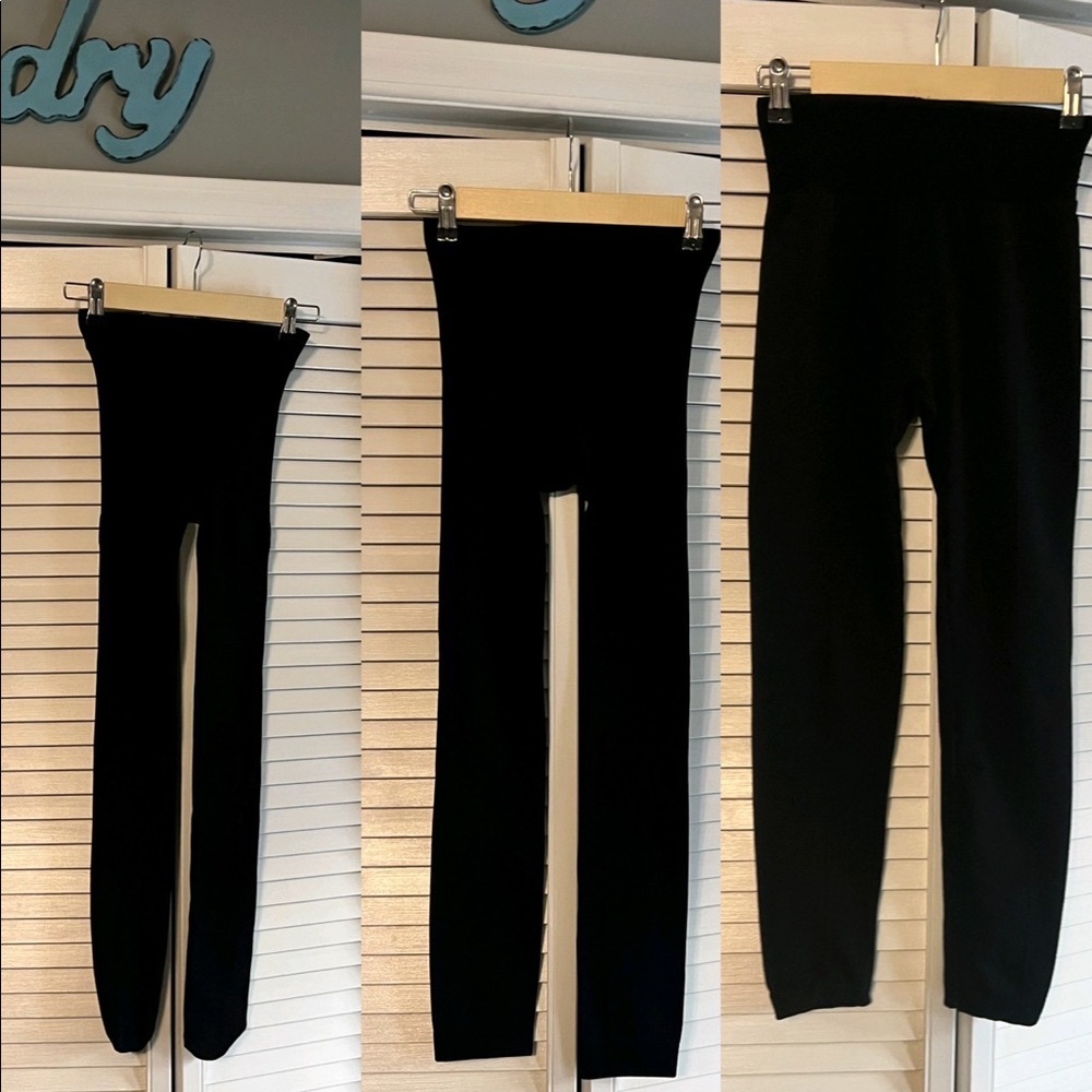 Lot‎ of 3 Pairs of Black Legging SZ SM